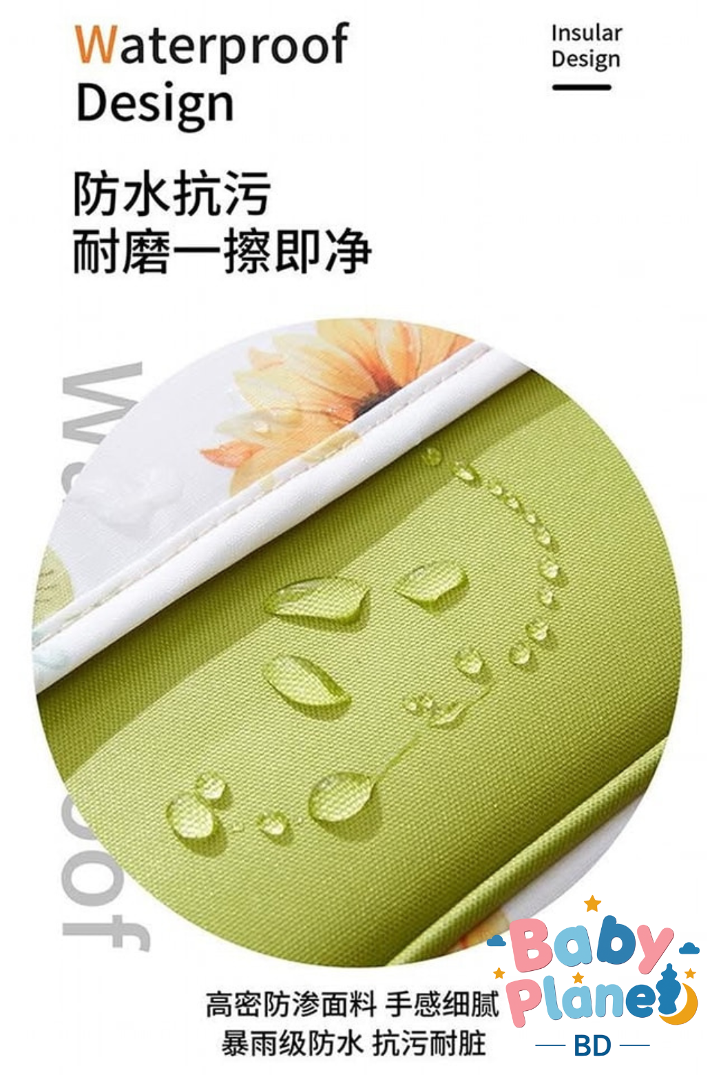 Imported Branded Multifunctional Crossbody Mommy Bag – Insular (20L